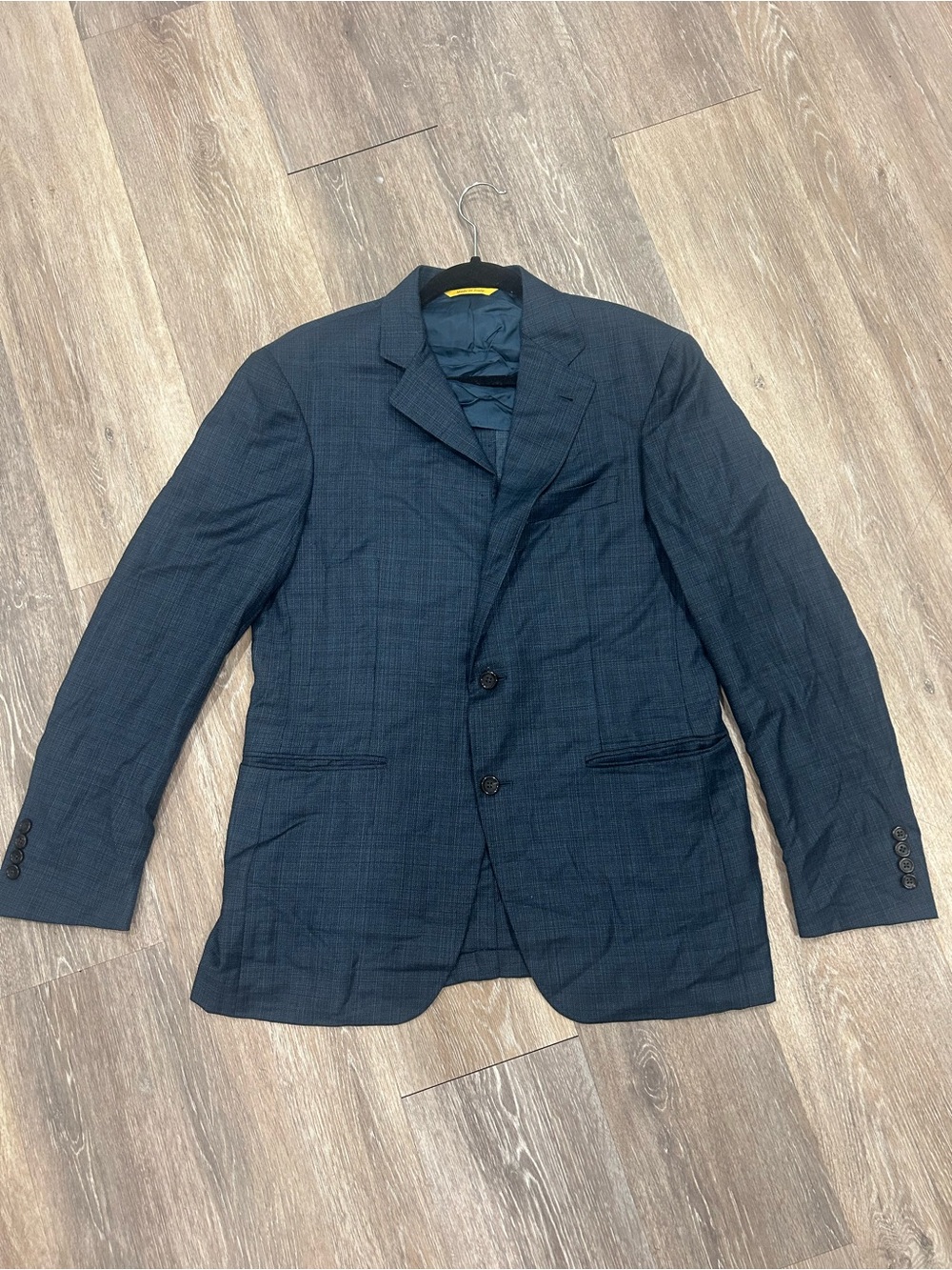 CANALI Kei Sport Coat Jacket Blazer SIZE US 40/EU 50 100% Wool Blue
